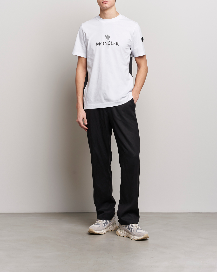 Herren | T-Shirts | Moncler | Reflective Logo T-Shirt White