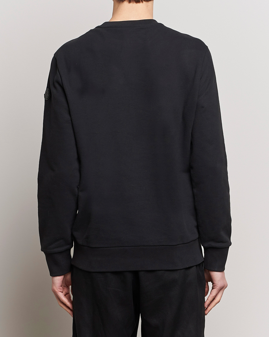Herren | Pullover | Moncler | Simple Logo Sweatshirt Black