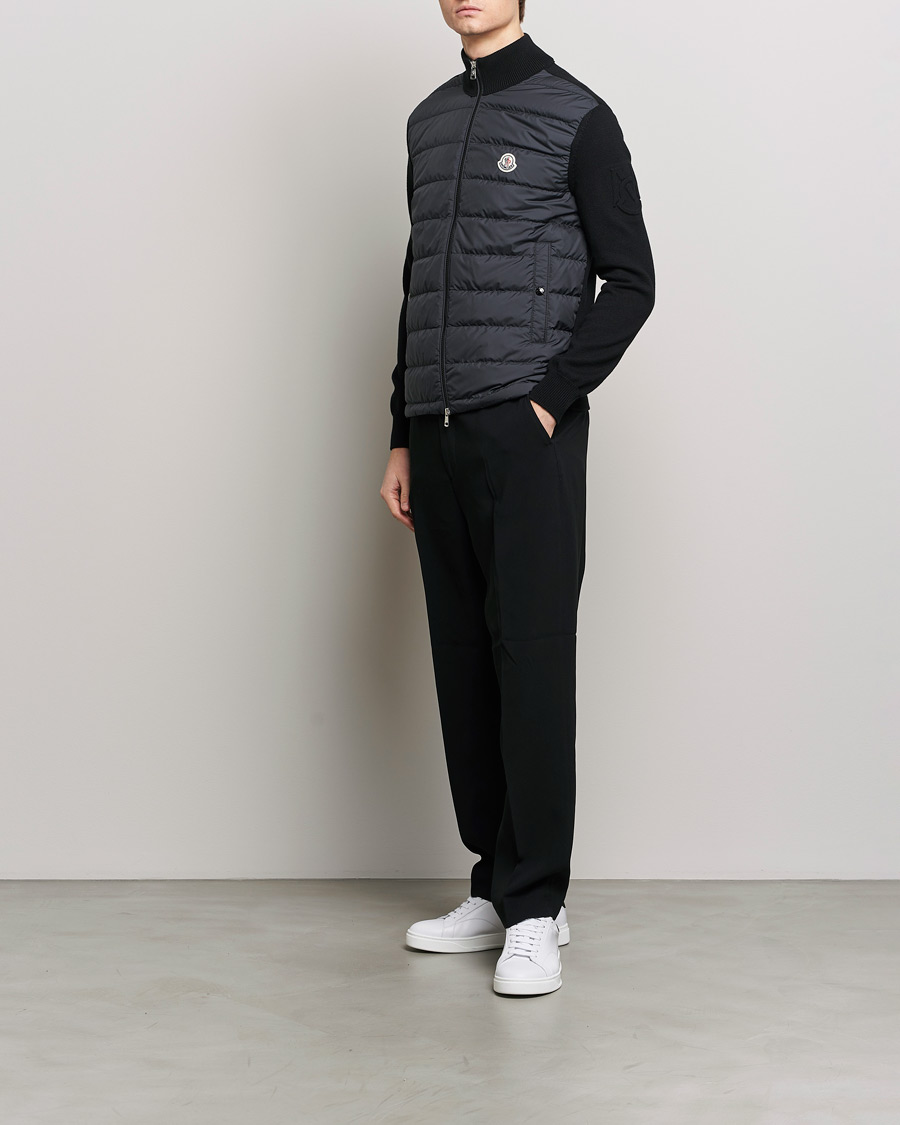 Herren | Jacken | Moncler | Hybrid Zip Cardigan Black