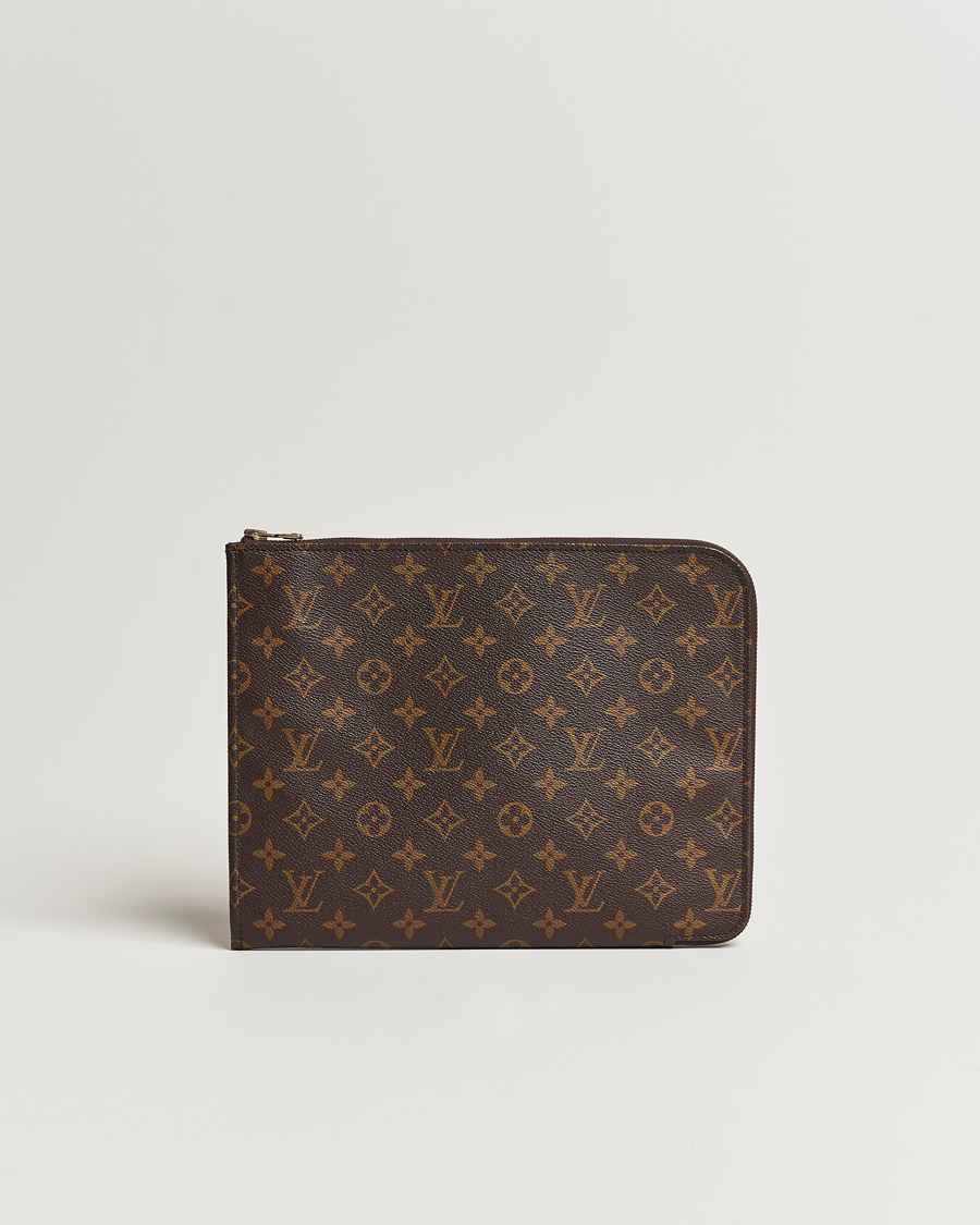 Herren | Louis Vuitton Pre-Owned Posh Documan Document Bag Monogram | Louis Vuitton Pre-Owned | Posh Documan Document Bag Monogram