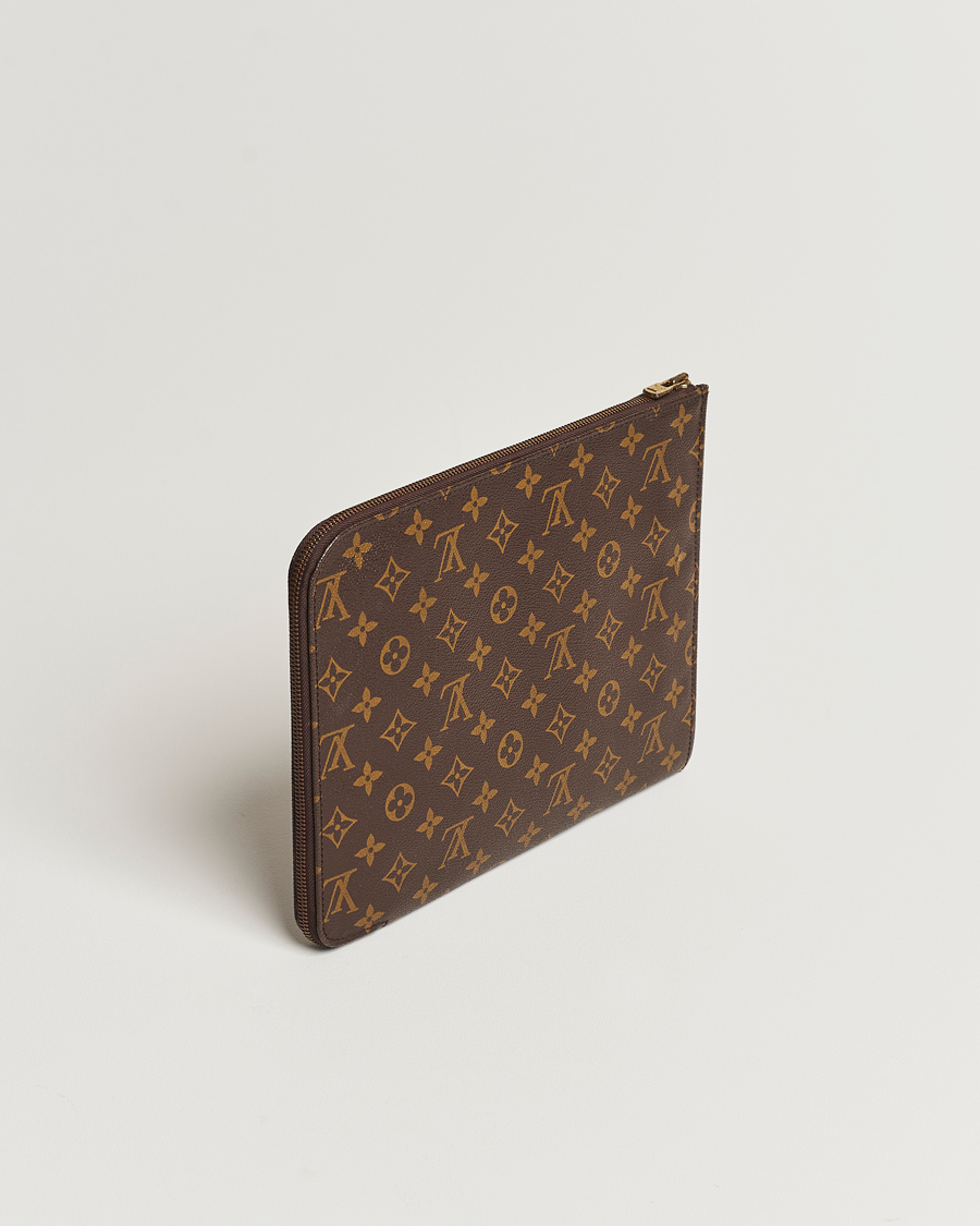 Herren | Louis Vuitton Pre-Owned Posh Documan Document Bag Monogram | Louis Vuitton Pre-Owned | Posh Documan Document Bag Monogram