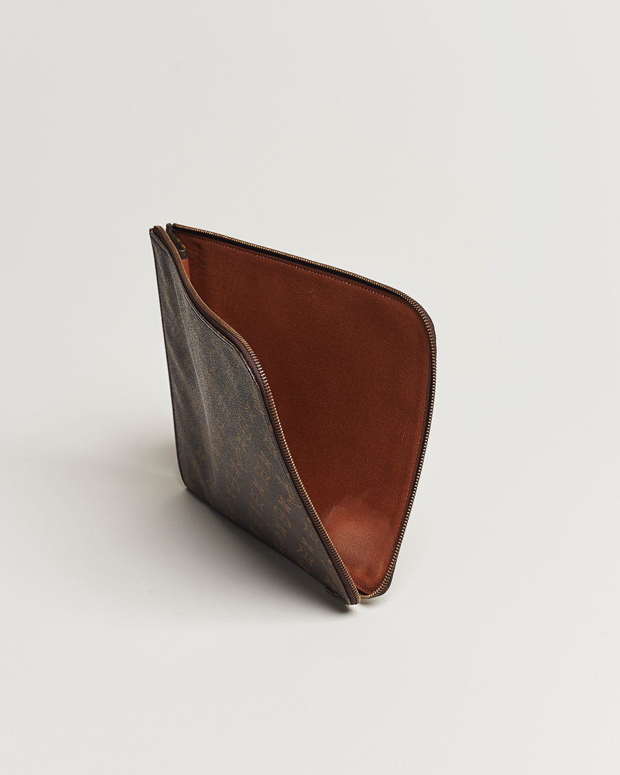 Herren | Louis Vuitton Pre-Owned Posh Documan Document Bag Monogram | Louis Vuitton Pre-Owned | Posh Documan Document Bag Monogram