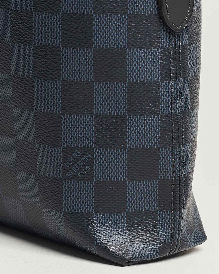 Herren | Louis Vuitton Pre-Owned Porte-Documents Jour Briefcase Damier Navy | Louis Vuitton Pre-Owned | Porte-Documents Jour Briefcase Damier Navy