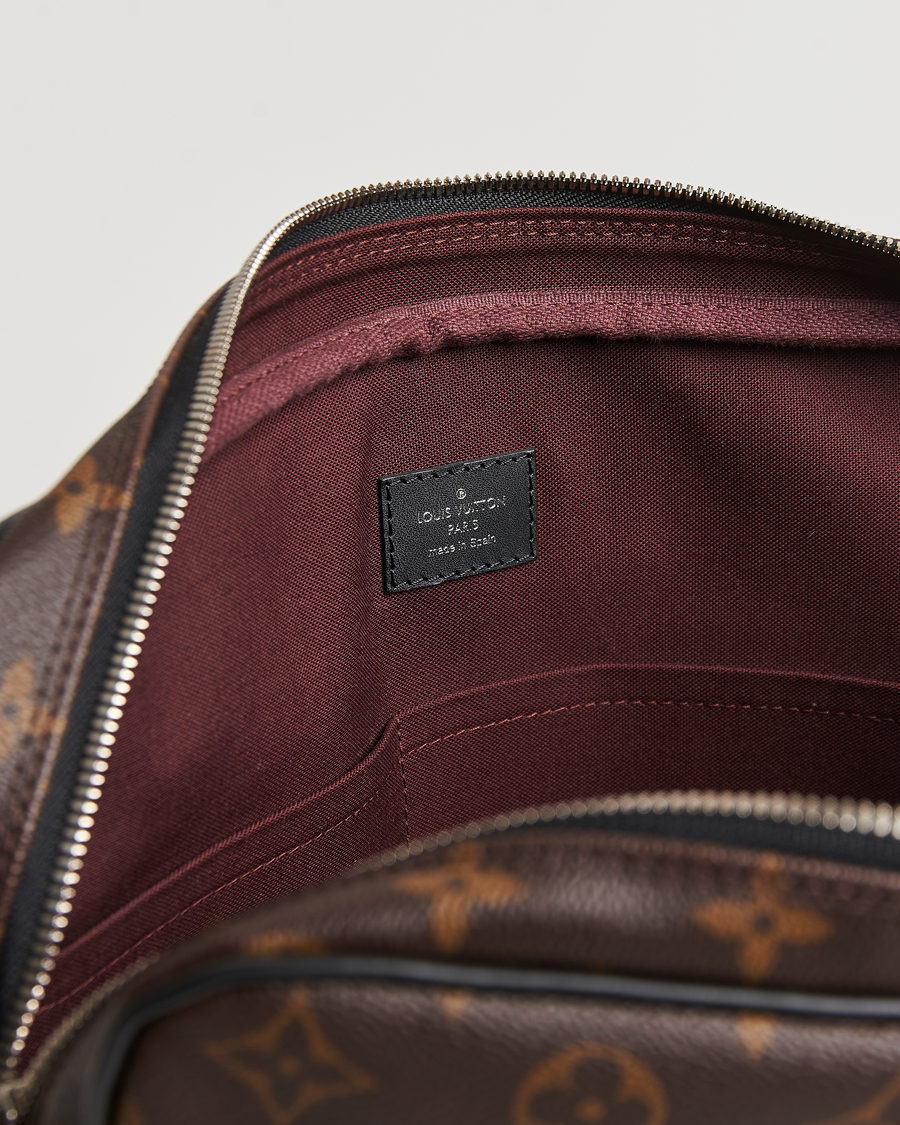 Herren | Louis Vuitton Pre-Owned Porte-Documents Voyage Briefcase Monogram Macassar | Louis Vuitton Pre-Owned | Porte-Documents Voyage Briefcase Monogram Macassar