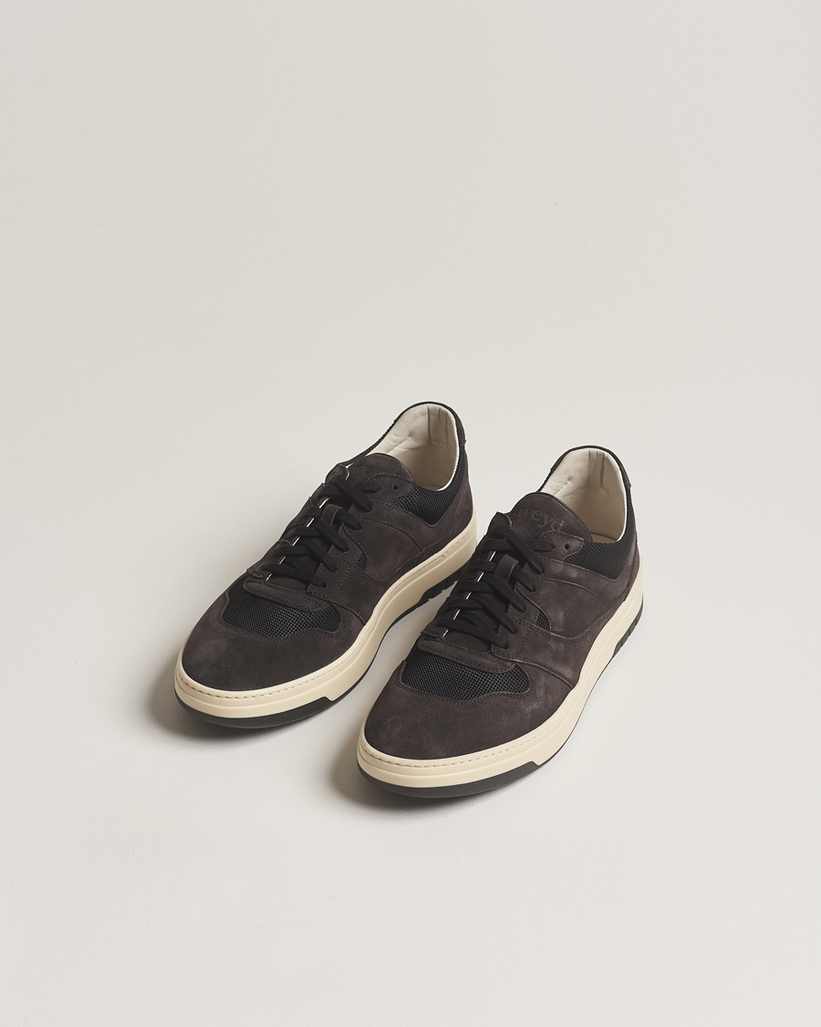 Herren | Schuhe | Sweyd | Net Suede Sneaker Faded Black