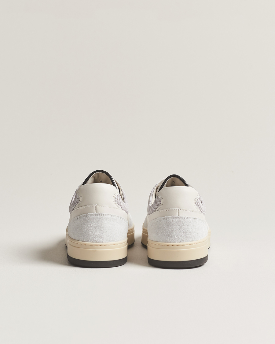 Herren | Sweyd Net Suede/Leather Sneaker White/Grey | Sweyd | Net Suede/Leather Sneaker White/Grey