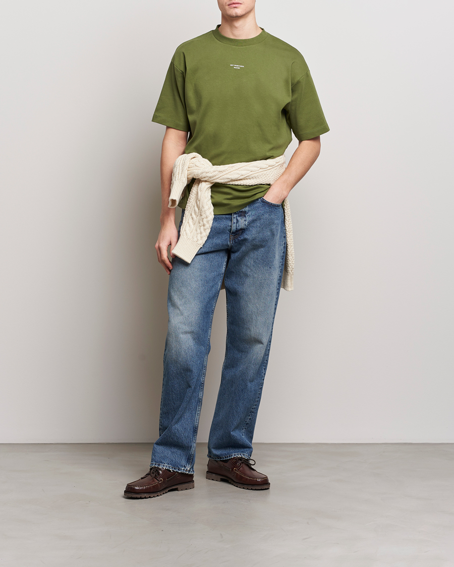 Herren | T-Shirts | Drôle de Monsieur | Classic NFPM T-Shirt Khaki