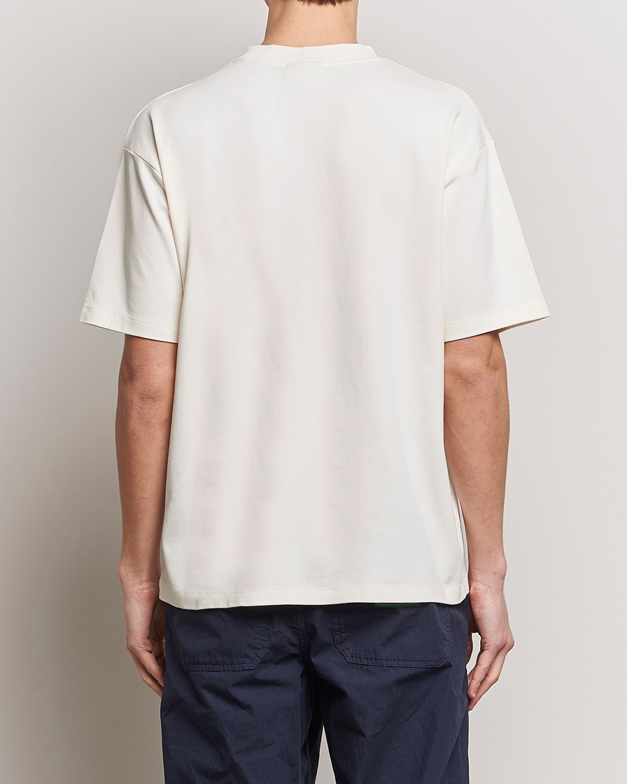 Herren | T-Shirts | Drôle de Monsieur | Apres Midi T-Shirt Cream