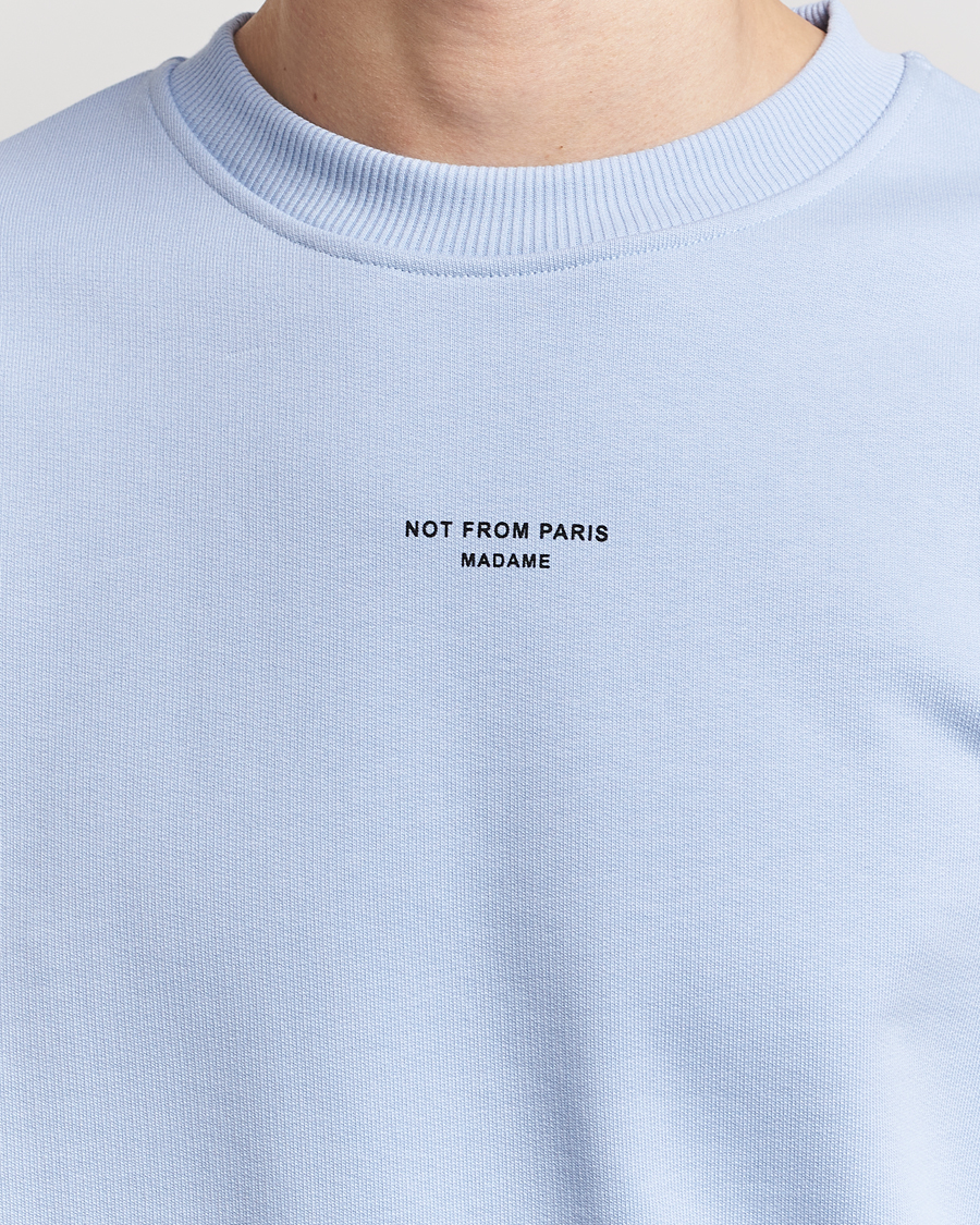 Herren | Pullover | Drôle de Monsieur | Classic NFPM Sweatshirt Light Blue