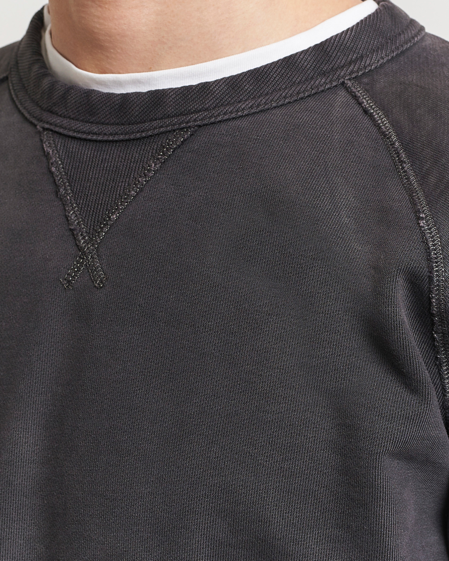 Herren | Pullover | RRL | Raglan Sleeve Sweatshirt Black Indigo