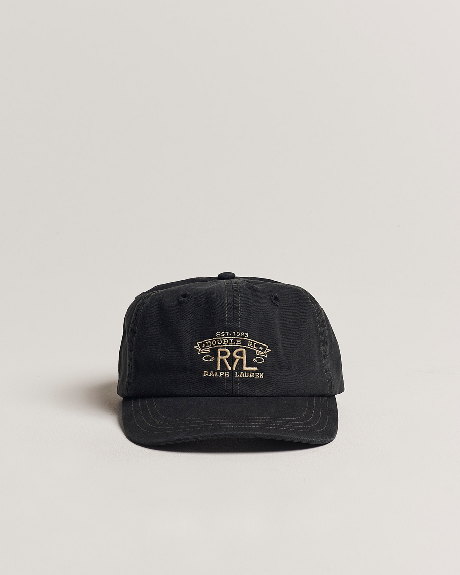 Herren | RRL Sportsman Cap Black | RRL | Sportsman Cap Black