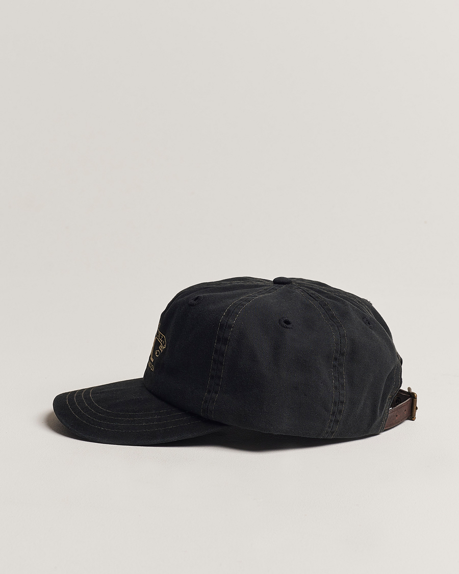 Herren | RRL Sportsman Cap Black | RRL | Sportsman Cap Black