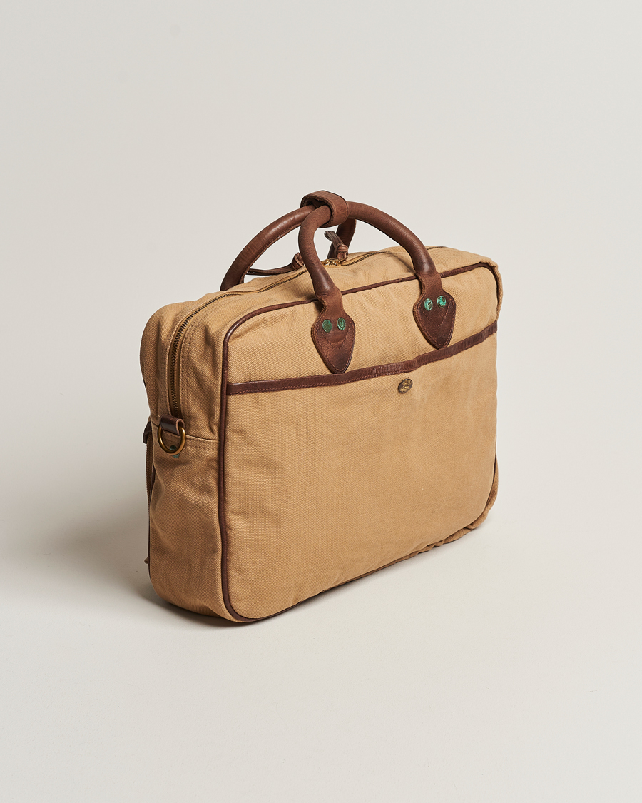 Herren | RRL Cargo Briefcase Khaki | RRL | Cargo Briefcase Khaki