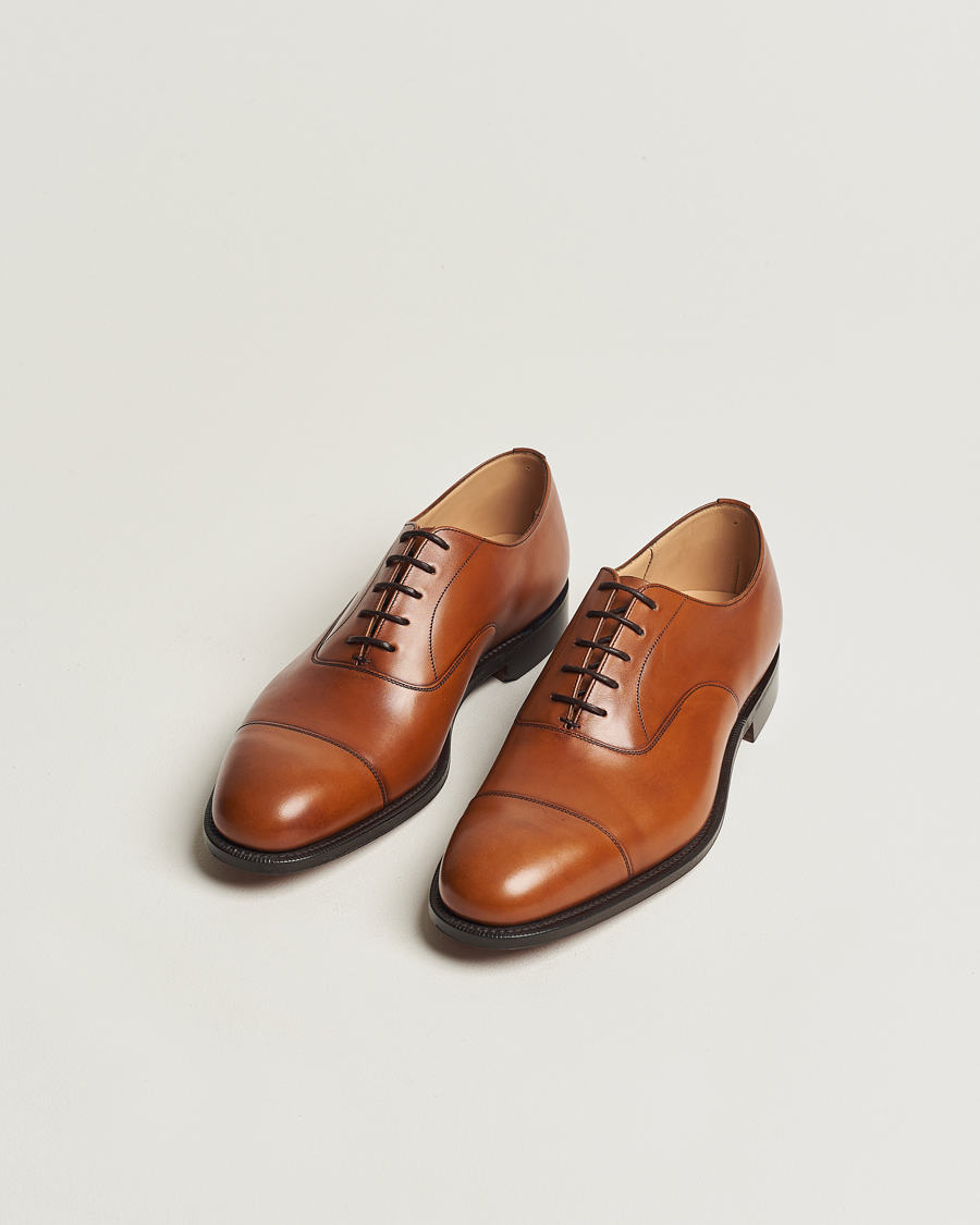 Men | Handmade shoes | Church\'s | Consul Calf Leather Oxford Walnut