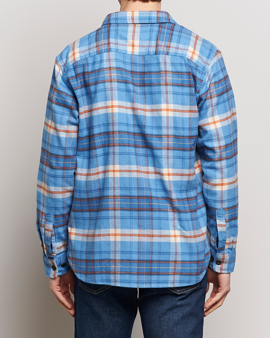 Herren | Hemden | Pendleton | Burnside Flannel Shirt Blue/Red Plaid