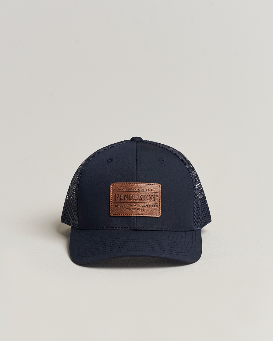 Herren | Pendleton Burnished Patch Trucker Cap Navy | Pendleton | Burnished Patch Trucker Cap Navy
