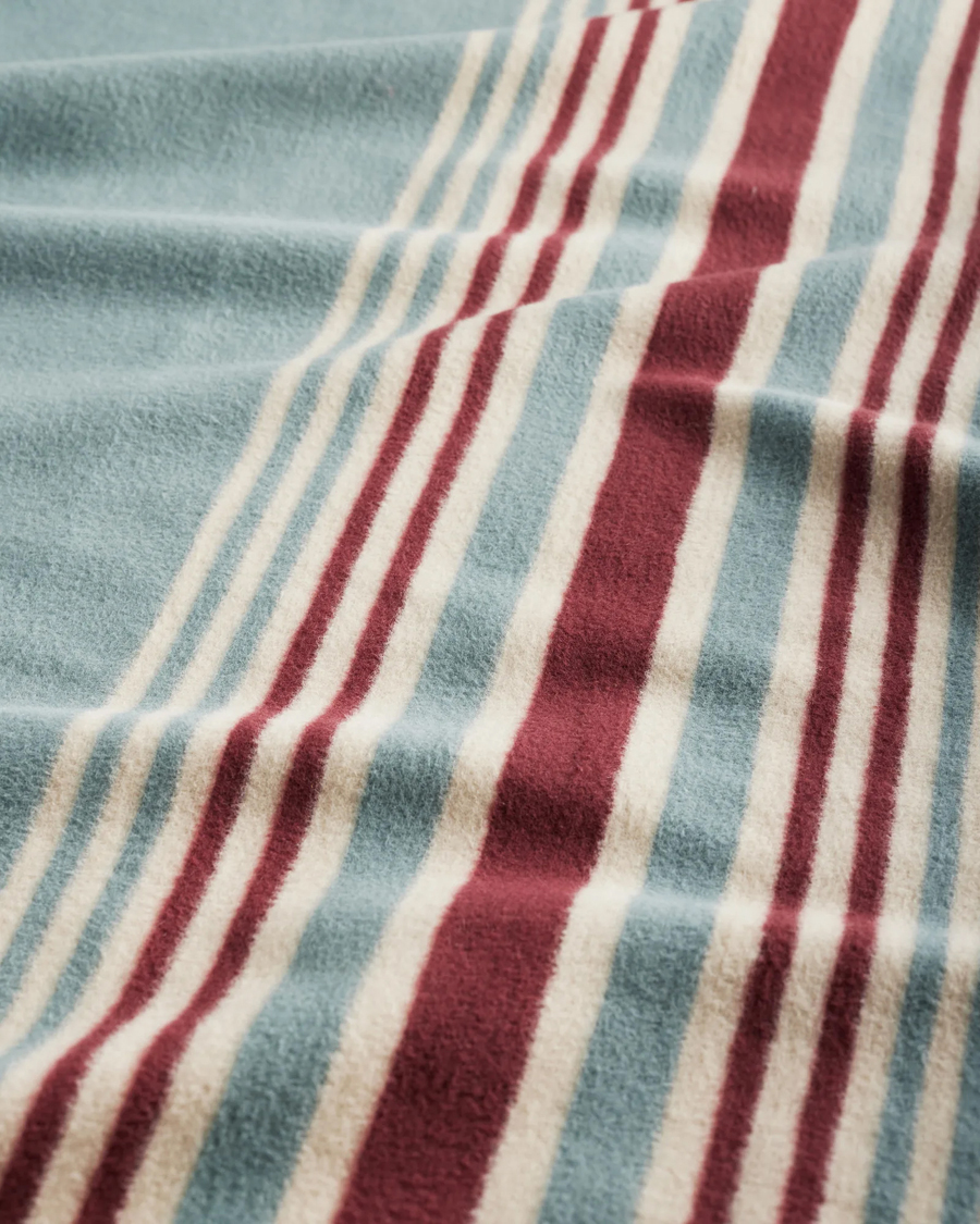 Herren | Pendleton Blanket Set 2-Pack Carico/Marine Stripe | Pendleton | Blanket Set 2-Pack Carico/Marine Stripe