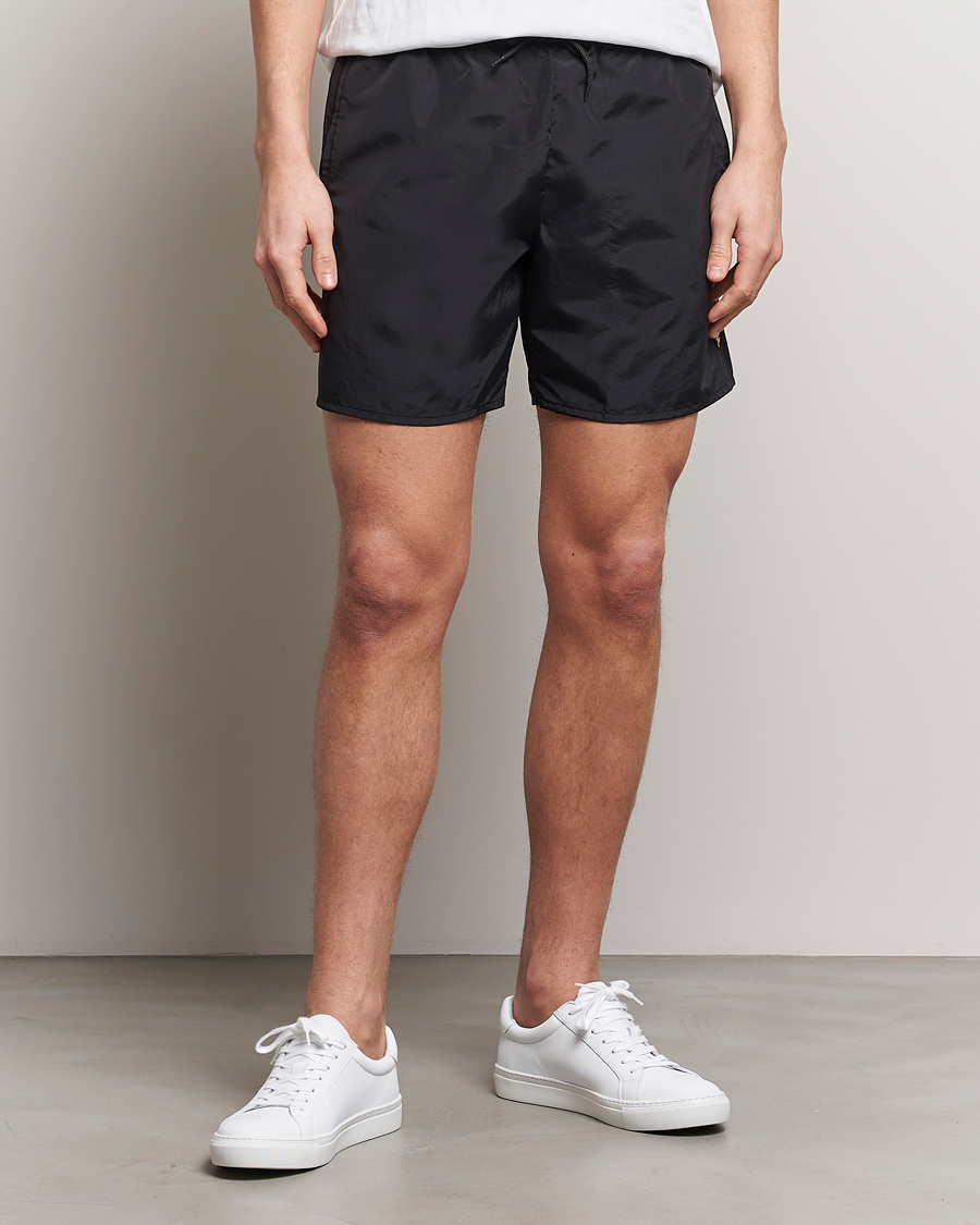 Herren | Badehosen | Lyle & Scott | Plain Swimshorts Jet Black