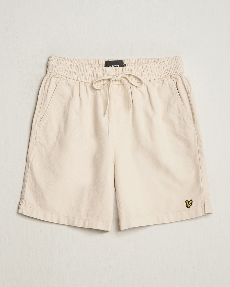 Herren | Shorts | Lyle & Scott | Linen Drawstring Shorts Cove