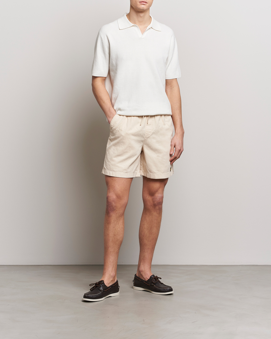 Herren | Shorts | Lyle & Scott | Linen Drawstring Shorts Cove