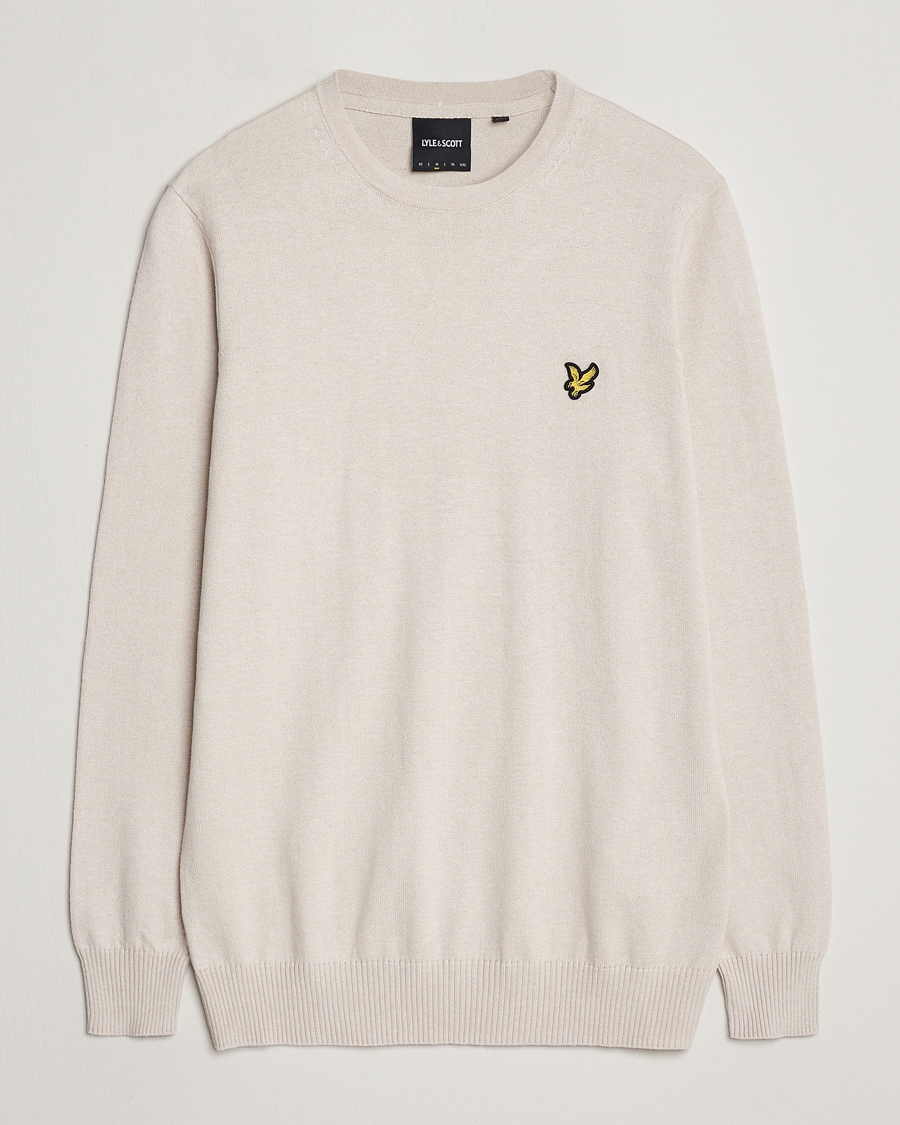 Herren | Pullover | Lyle & Scott | Cotton/Merino Knitted Crew Neck Cove