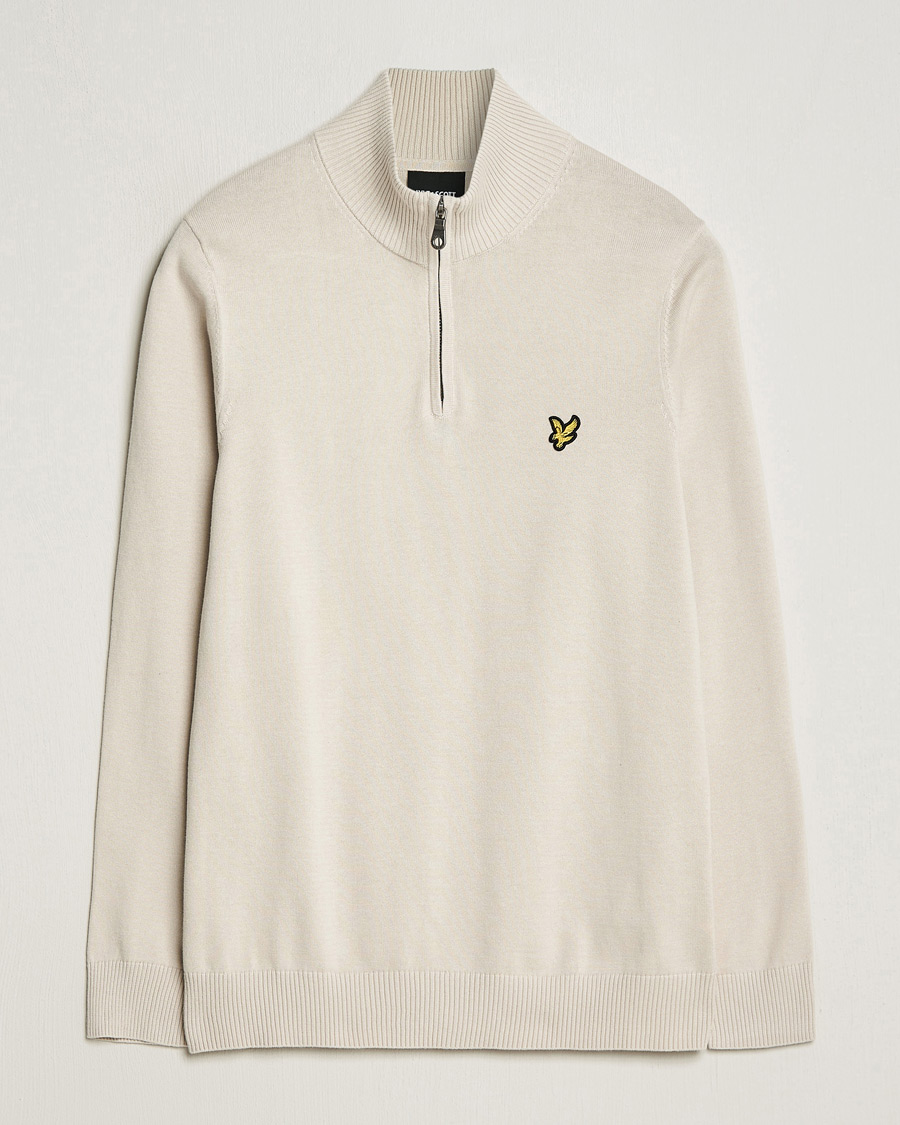 Herren | Pullover | Lyle & Scott | Cotton Knitted Half Zip Cove