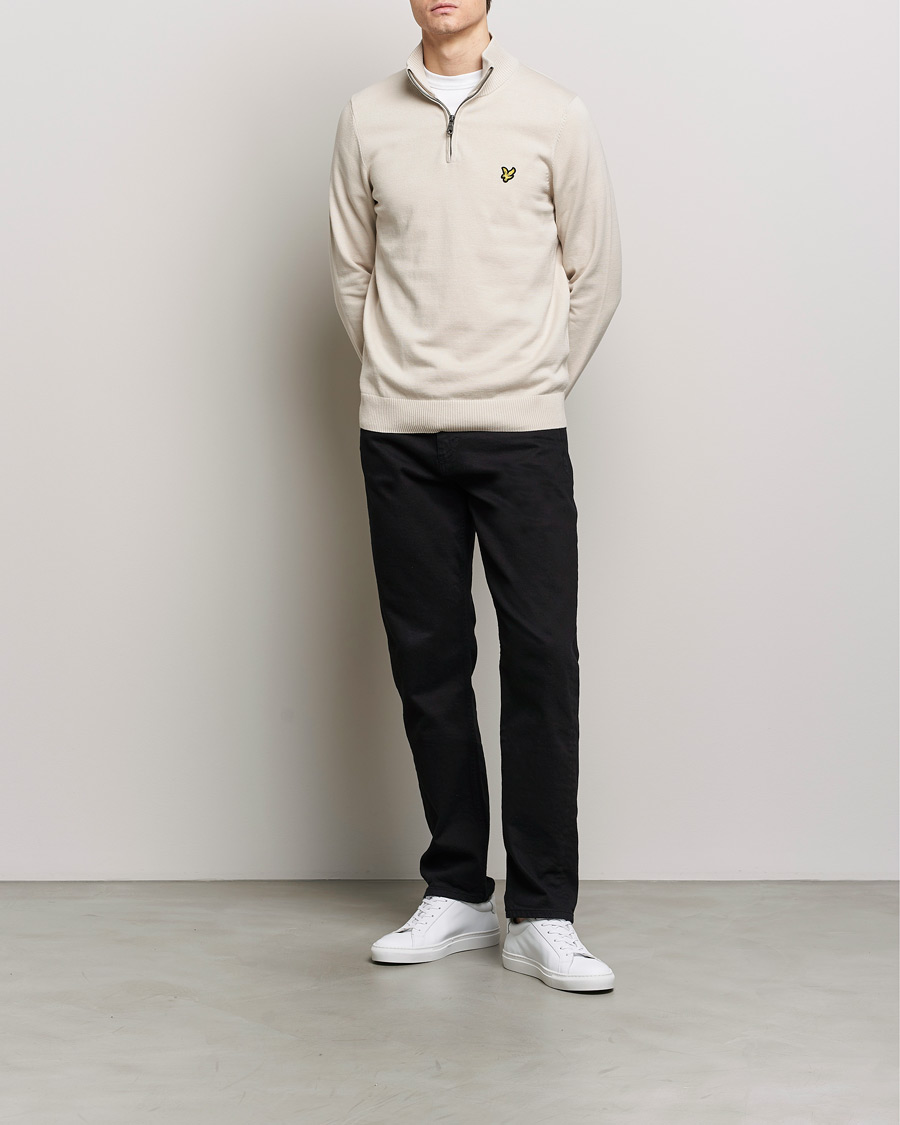 Herren | Pullover | Lyle & Scott | Cotton Knitted Half Zip Cove