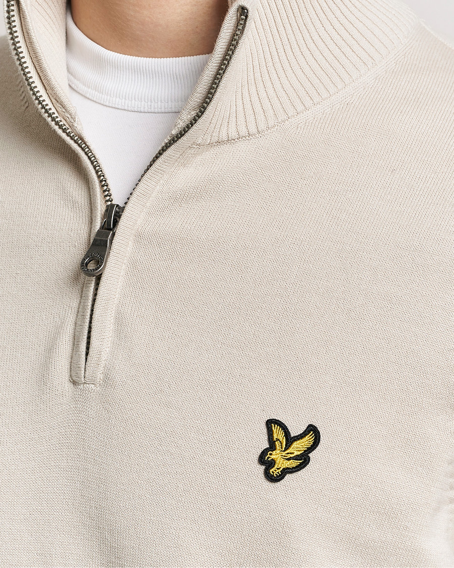 Herren | Pullover | Lyle & Scott | Cotton Knitted Half Zip Cove