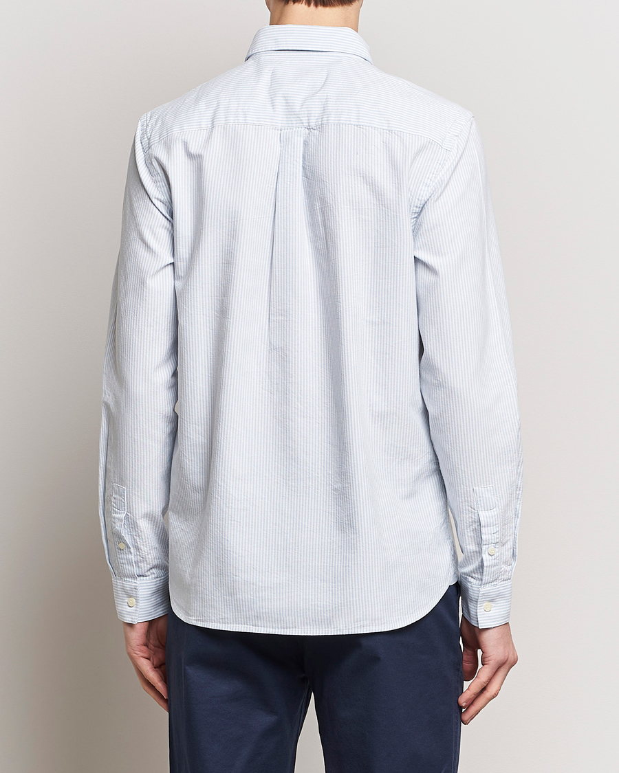 Herren | Hemden | Lyle & Scott | Lightweight Oxford Striped Shirt Blue/White
