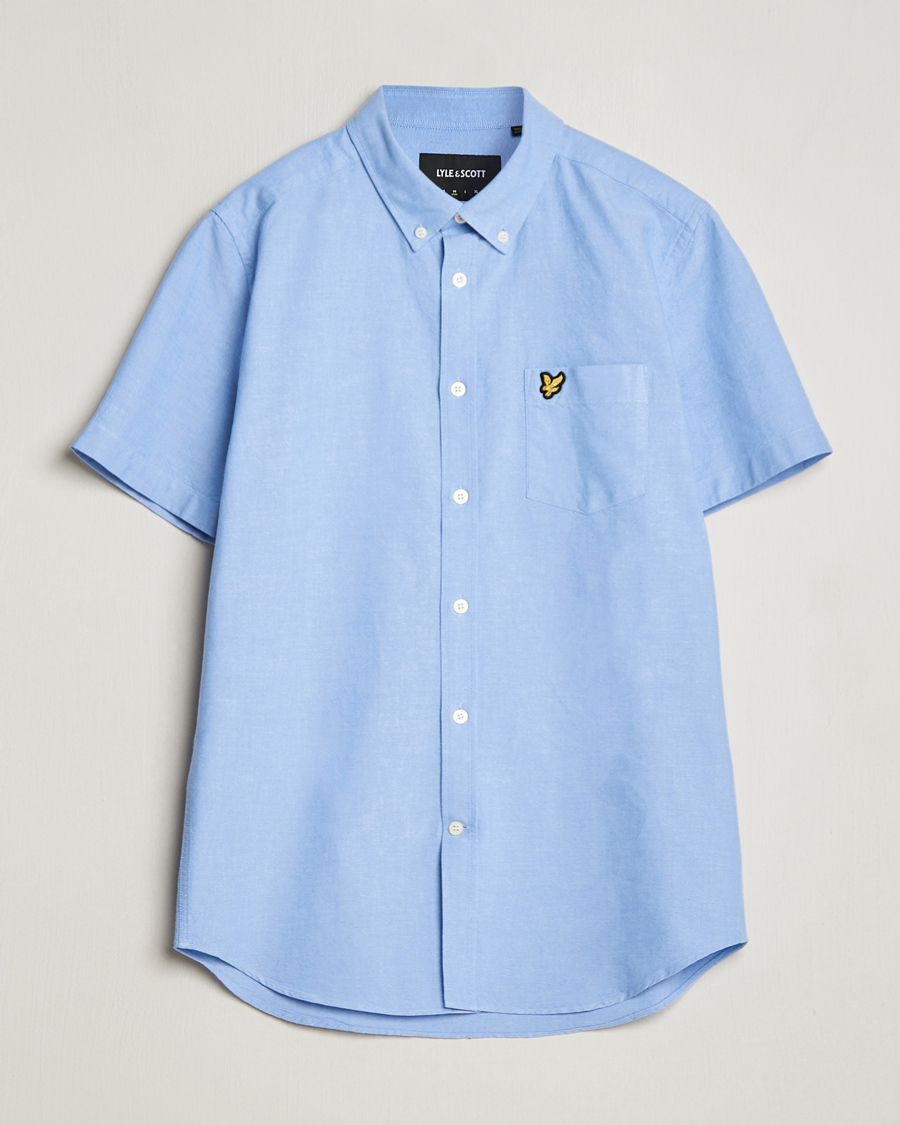 Herren | Hemden | Lyle & Scott | Lightweight Oxford Short Sleeve Shirt Riviera