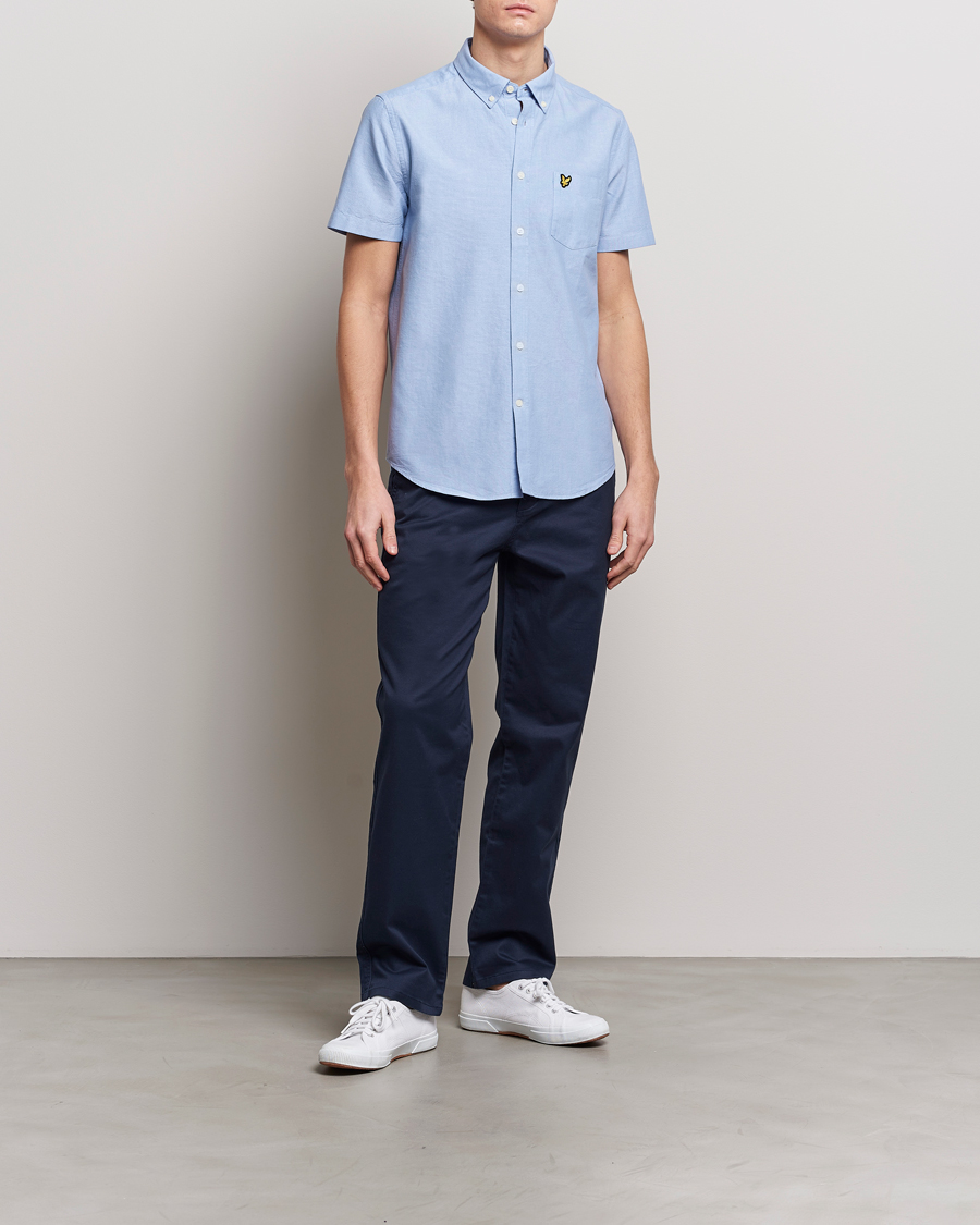 Herren | Hemden | Lyle & Scott | Lightweight Oxford Short Sleeve Shirt Riviera