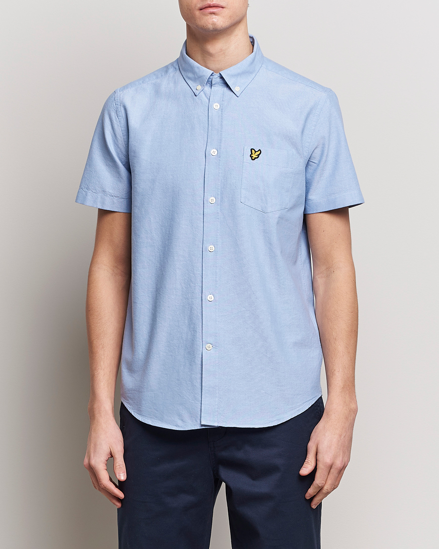 Herren | Hemden | Lyle & Scott | Lightweight Oxford Short Sleeve Shirt Riviera