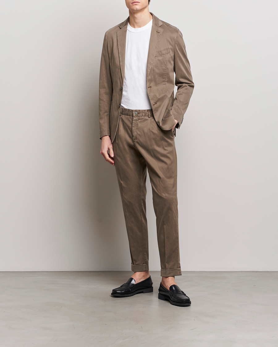 Herr | BOSS BLACK | BOSS BLACK | Hanry Cotton Suit Open Brown