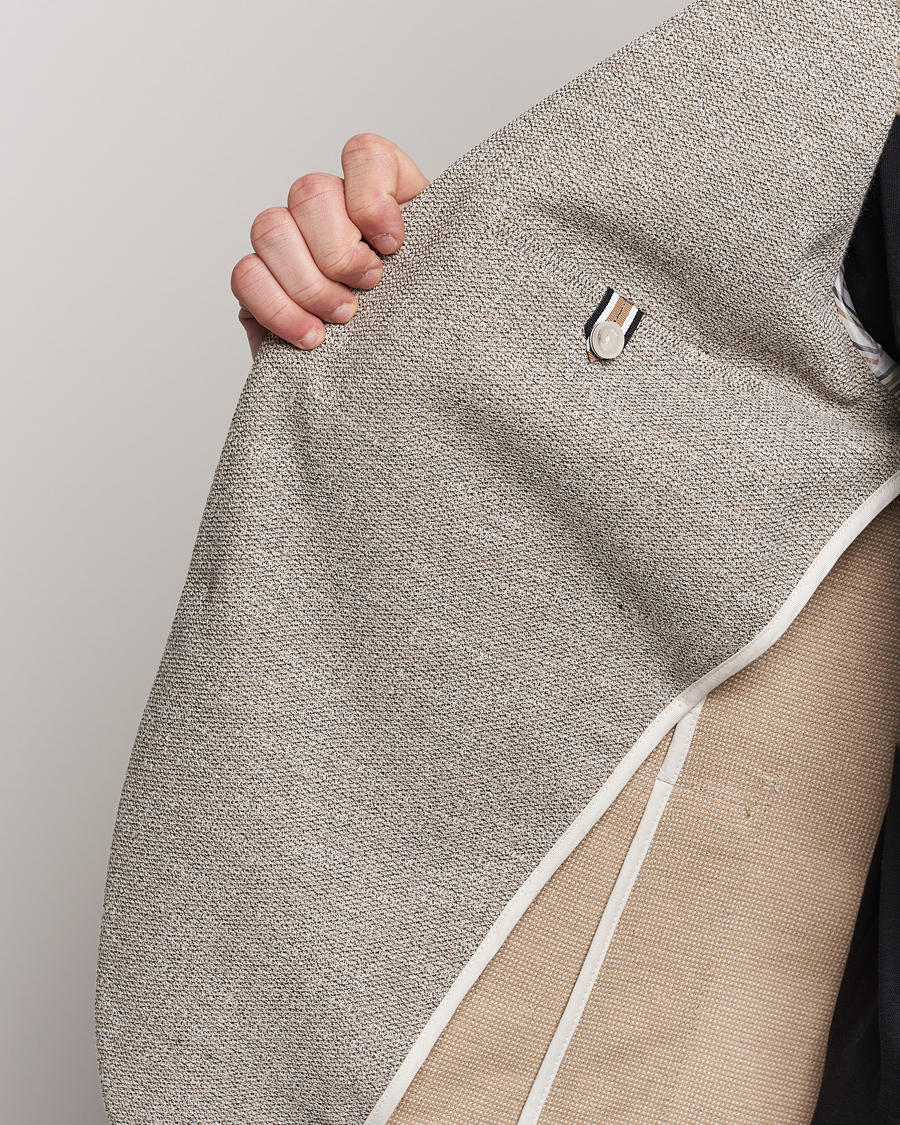 Herren | Sakkos | BOSS BLACK | Jaye Regular Fit Jersey Blazer Light Beige