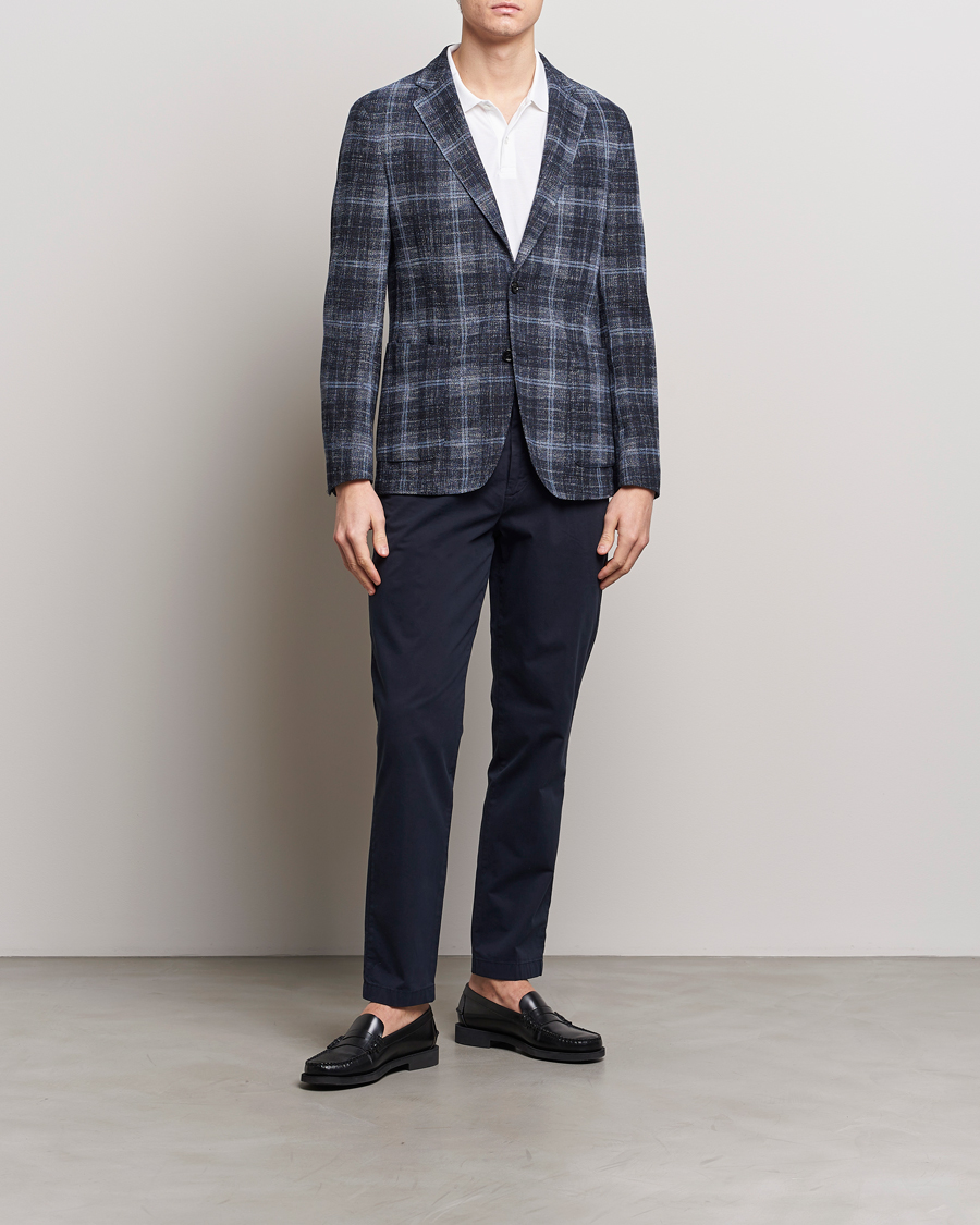 Herren | Hosen | BOSS BLACK | Kaiton Cotton Pants Dark Blue