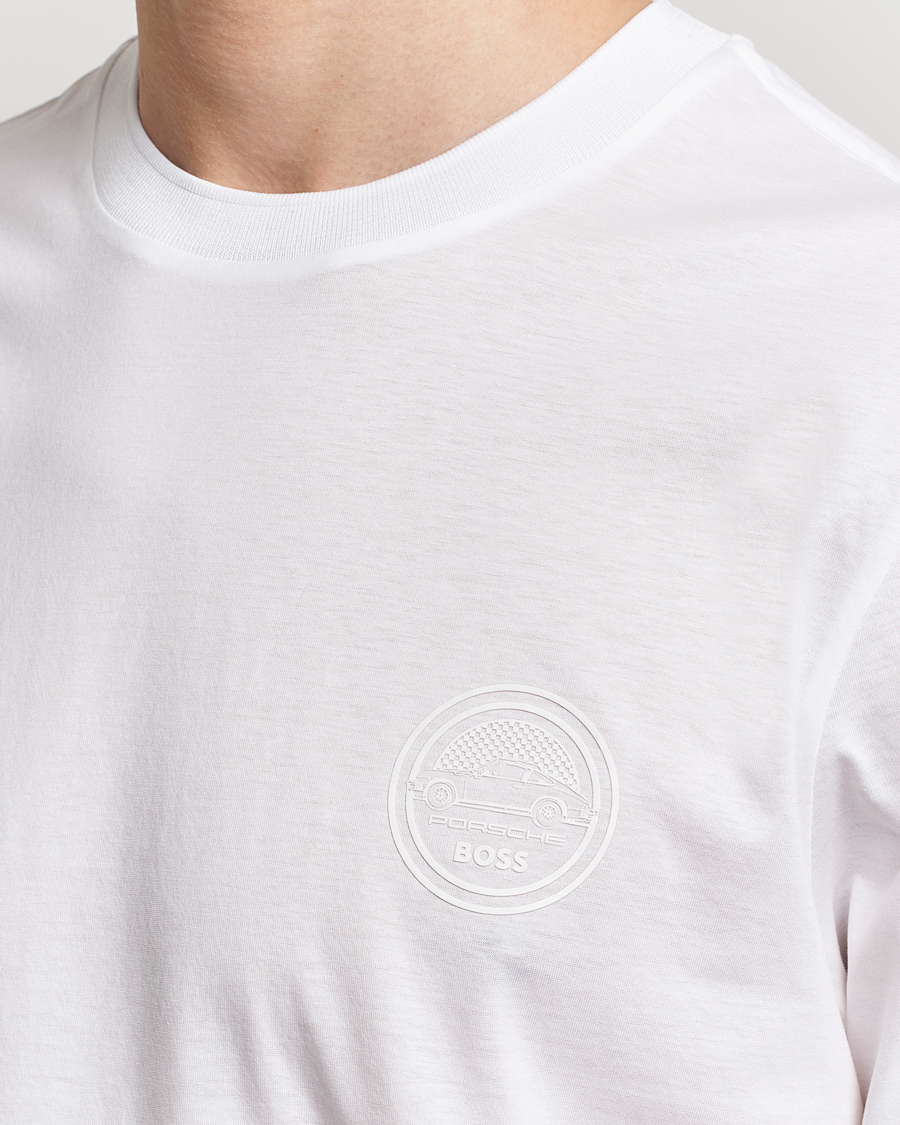 Herren | T-Shirts | BOSS BLACK | Porsche Thompson T-Shirt White