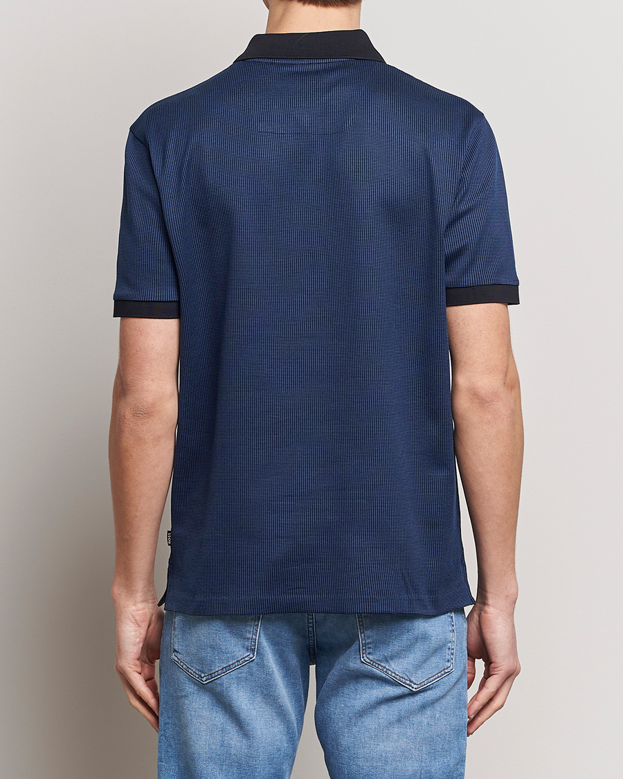 Herren | Poloshirts | BOSS BLACK | Parlay Jersey Piké Dark Blue