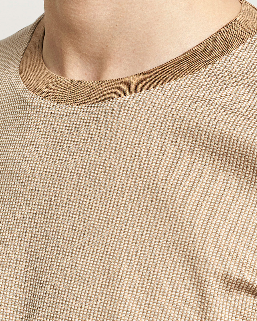 Herren | T-Shirts | BOSS BLACK | Tiburt Crew Neck T-Shirt Medium Beige