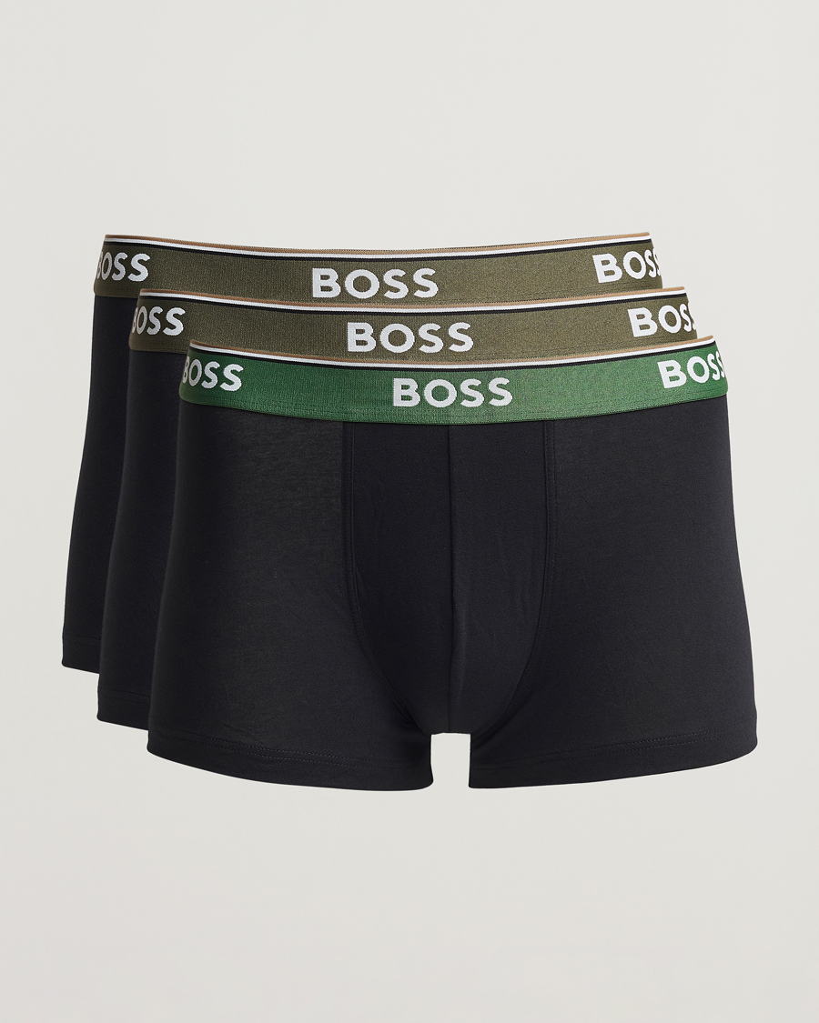 Herren | Unterwäsche | BOSS BLACK | 3-Pack Trunk Black