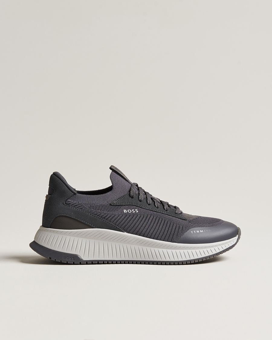 Herren | BOSS BLACK Titanium Evo Sneaker Grey | BOSS BLACK | Titanium Evo Sneaker Grey
