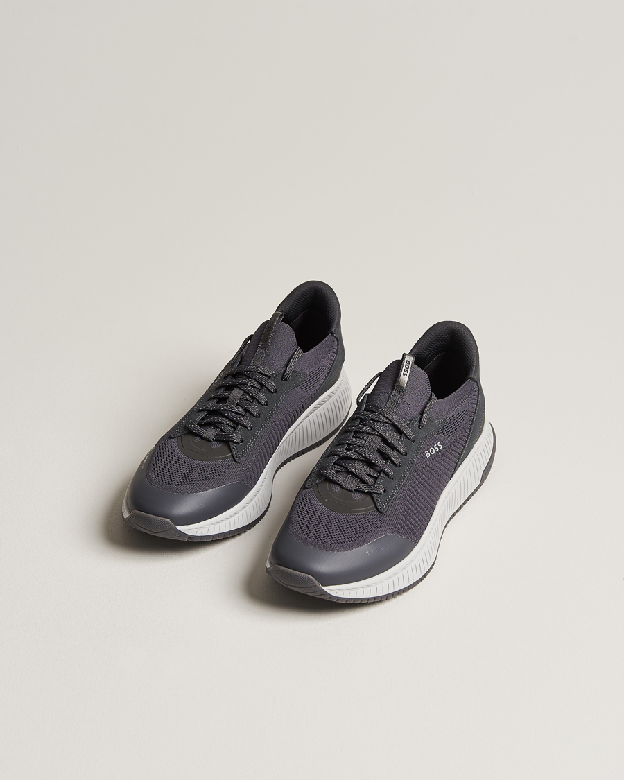 Herren | BOSS BLACK Titanium Evo Sneaker Grey | BOSS BLACK | Titanium Evo Sneaker Grey