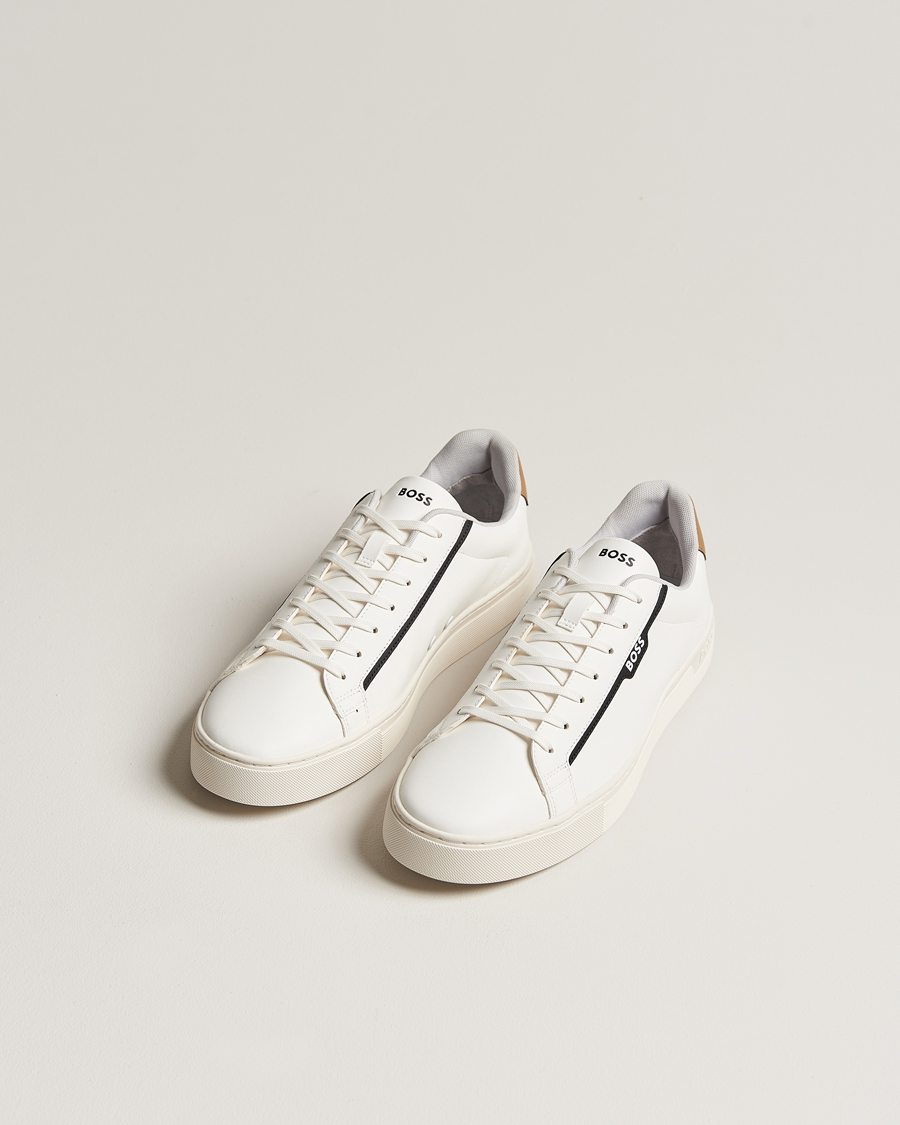Herren | BOSS BLACK Rhys Tenn Sneaker Open White | BOSS BLACK | Rhys Tenn Sneaker Open White
