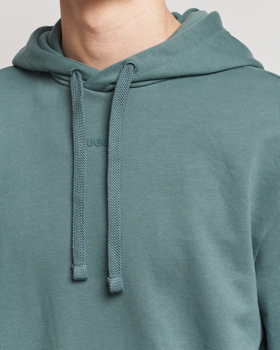 Herren | Pullover | HUGO | Dapo Logo Hoodie Dark Green