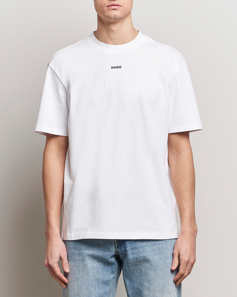 Herren | Kurzarm T-Shirt | HUGO | Dapolino T-Shirt White