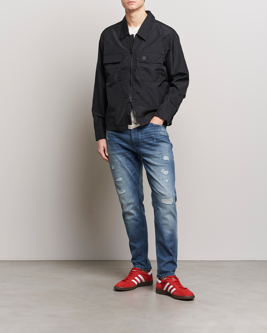 Herren | Jeans | HUGO | 634 Tapered Fit Stretch Jeans Bright Blue