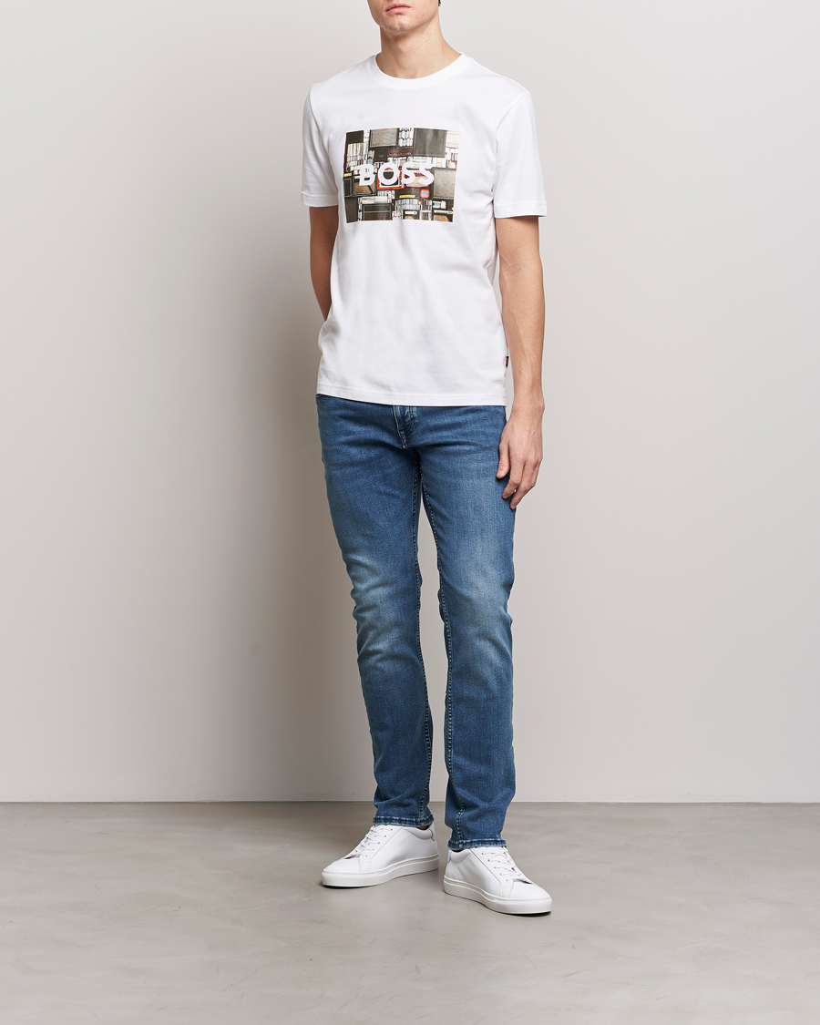 Herren | Jeans | BOSS ORANGE | Delaware Slim Fit Stretch Jeans Bright Blue