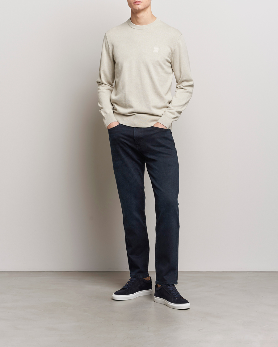 Herren | Jeans | BOSS ORANGE | Re.Maine Regular Fit Stretch Jeans Dark Blue