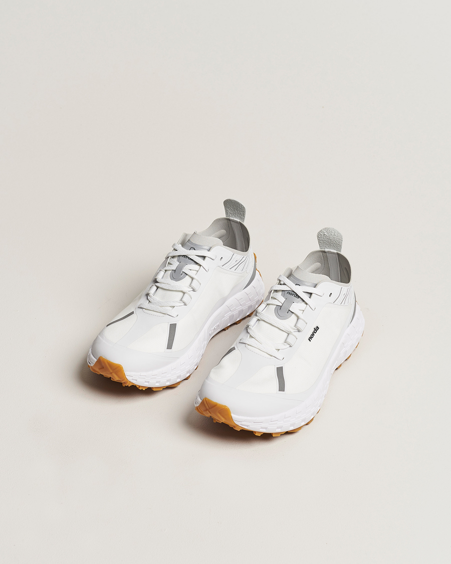 Herren | Sneaker | Norda | 001 Running Sneakers White/Gum