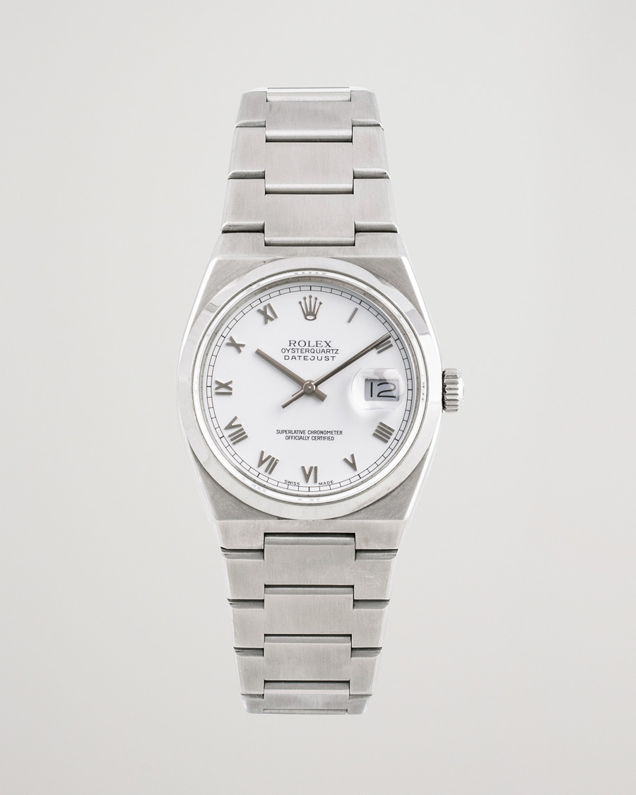 Herren | Pre-Owned & Vintage Watches | Rolex Pre-Owned | Oysterquartz 17000  Silver