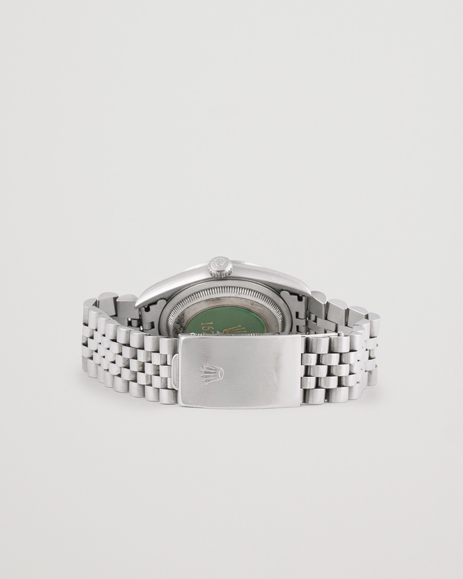 Herren | Rolex Pre-Owned Datejust 16200 Oystert Perpetual Steel Silver | Rolex Pre-Owned | Datejust 16200 Oystert Perpetual Steel Silver